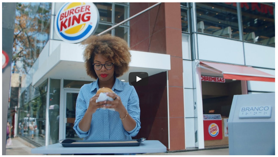 A lição de cidadania do Burger King