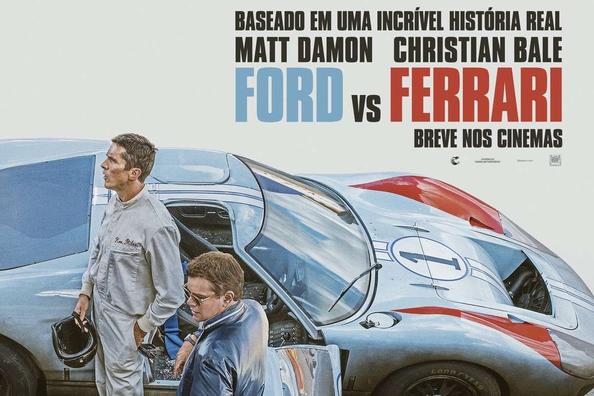 ‘Ford Vs Ferrari’: Christian Bale e Matt Damon no novo teaser do longa