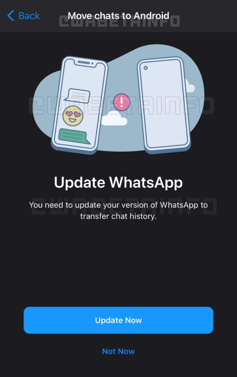WhatsApp enfim permitirá migrar chats do Android para o iPhone (e vice-versa)