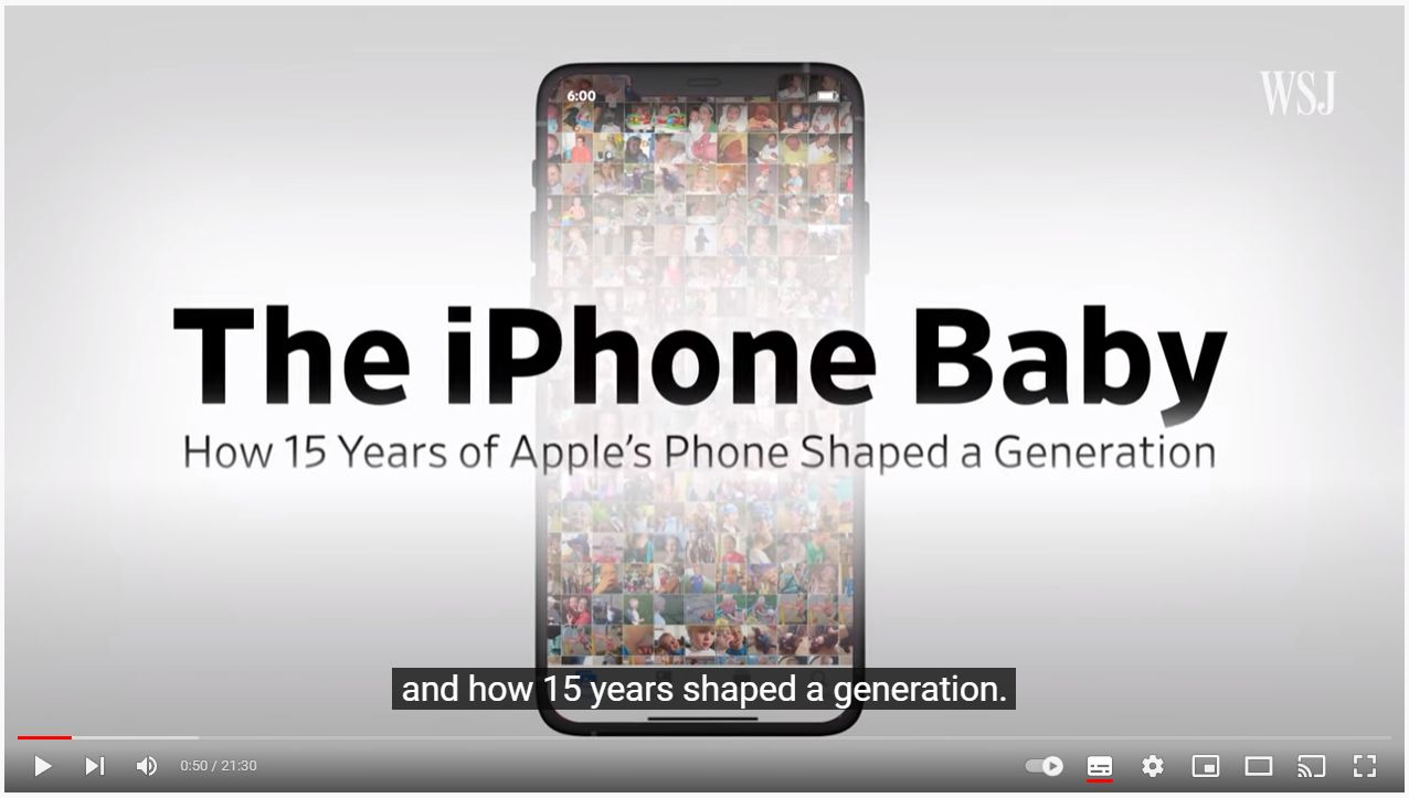 A geração iPhone: a visão de uma jornada de 15 anos | Wall Street Journal