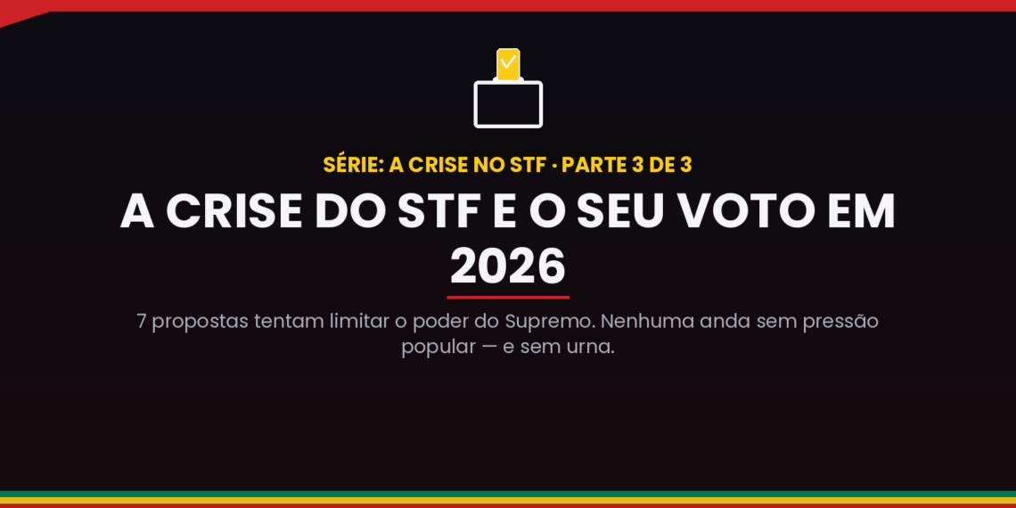 Série: A crise no STF — Parte 3 de 3
